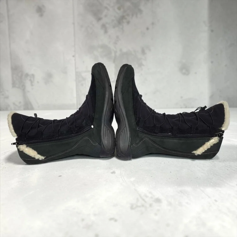 Merrell Encore Apex Waterproof Black Winter Boots Womens 8.5 Insulated J66642